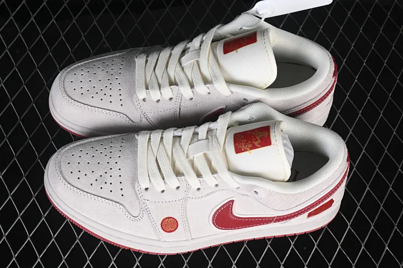 All categories Air Jordan Jordan series basketball shoes Air Jordan 1 Low High-end customized low-top sneakers Air Jordan 1 Low AJ1 Joe 1 Year of the Horse limited edition Immediate success High-end customized low-top retro basketball shoes SM6668-513